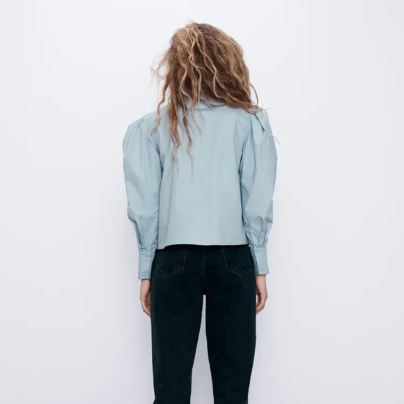 Zara top with ruffle - Picture 3 of 5